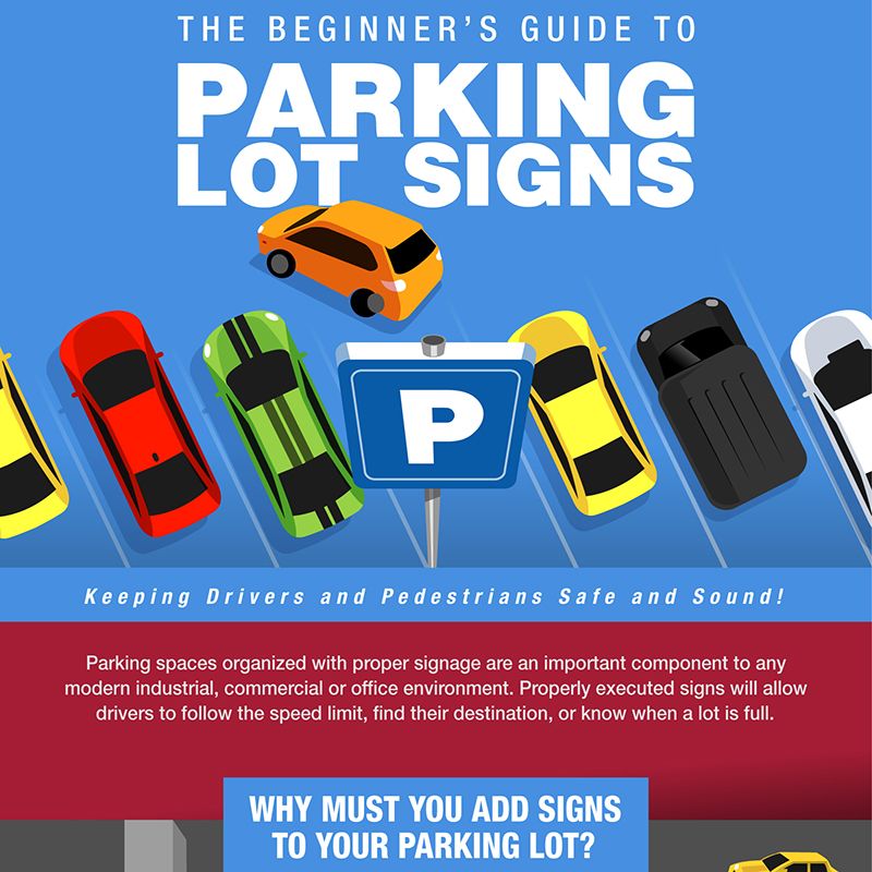 parking lot signs